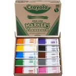 conjunto 200 peças marcadores ponta fina crayola colorido a-mbi