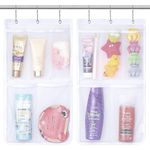 organizador para banheiro suspenso 5 bolsos lifewit cor branco 24005 a-mbi