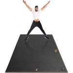 tapete para exercício 183x122cm 7mm gxmmat cor preto a-mbi