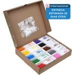 conjunto 200 peças marcadores ponta fina crayola colorido a-mbi