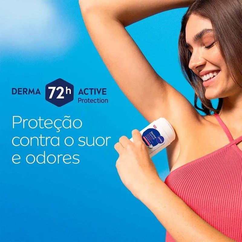 desodorante antitranspirante stick nivea derma control uniformiza 54g