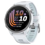 relógio garmin forerunner 170 com música tela amoled 1,2 branco (mp)