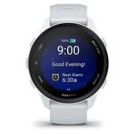 relógio garmin forerunner 170 com música tela amoled 1,2 branco (mp)