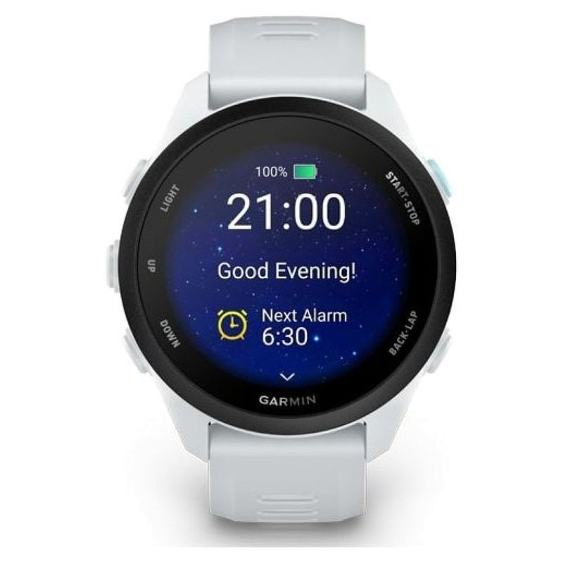 relógio garmin forerunner 70 tela amoled 1,2 branco (mp)