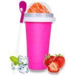 copo para raspadinha de color land com canudo rosa yly076-pk-sbn3 a-mbi