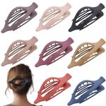 presilha de cabelo centstar plana 8 peças multicolorido a-mbi