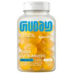 gaba em gummies guday maracujá 30 gomas