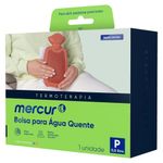 bolsa para água quente termoterapia mercur bordô p 0,5l 1 unidade