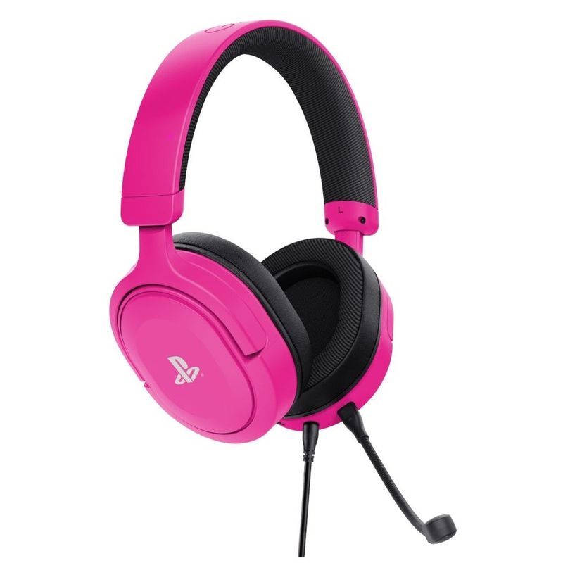 headset gamer trust gxt 498p forta rosa 25557