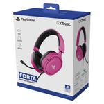 headset gamer trust gxt 498p forta rosa 25557