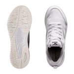 tênis casual feminino n° 35 mizuno edo cross branco e cinza (mp)