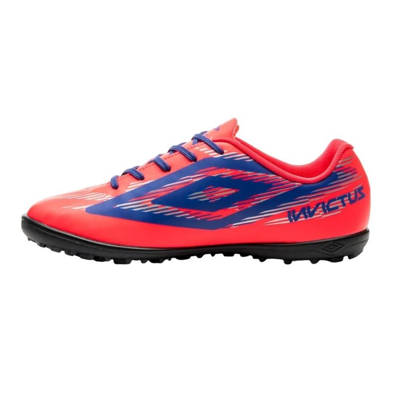 chuteira society n° 40 umbro invictus rosa e azul royal e cinza (mp)