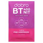 dobro bt 400 nitrato suplemento pré e intra-treino sabor pink lemonade 30g