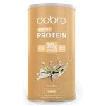sport protein dobro proteína vegetal em pó sabor baunilha 450g