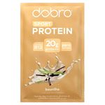 sport protein dobro proteína vegetal em pó sabor baunilha sachê 450g