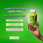 creatina em gummies sabor limão guday 60 gomas