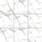 piso cerâmico retificado polido rocha cerâmica gran calacatta 82x82cm caixa 2,70m² (mp)