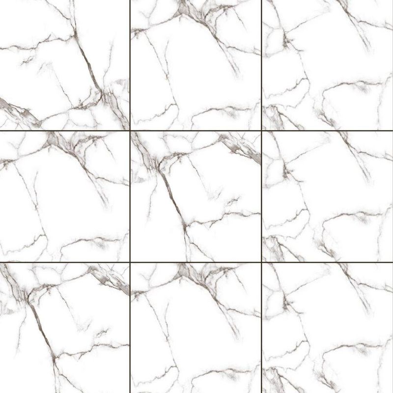 piso cerâmico retificado polido rocha cerâmica gran calacatta 82x82cm caixa 2,70m² (mp)