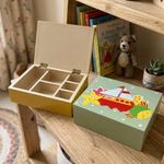 porta joia decorativo infantil montefiori madeira 19x14cm sortido (mp)