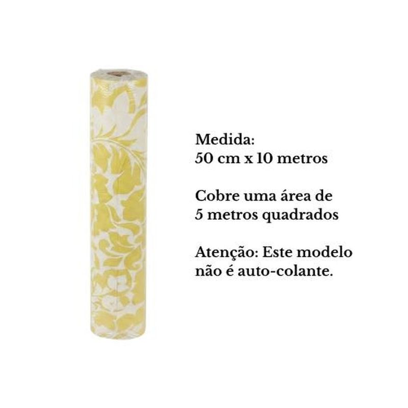 papel de parede gran deco flora verde texturizado 50x1000cm (mp)