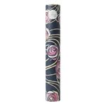 papel de parede roses s/m preto e rosa 50x1000cm (mp)