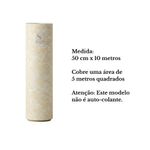 papel de parede alishan aquarela amarelo 50x1000cm (mp)