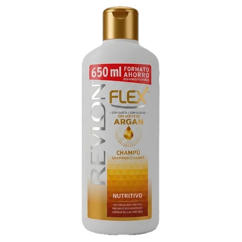shampoo revlon flex nutritivo 650ml (mp)