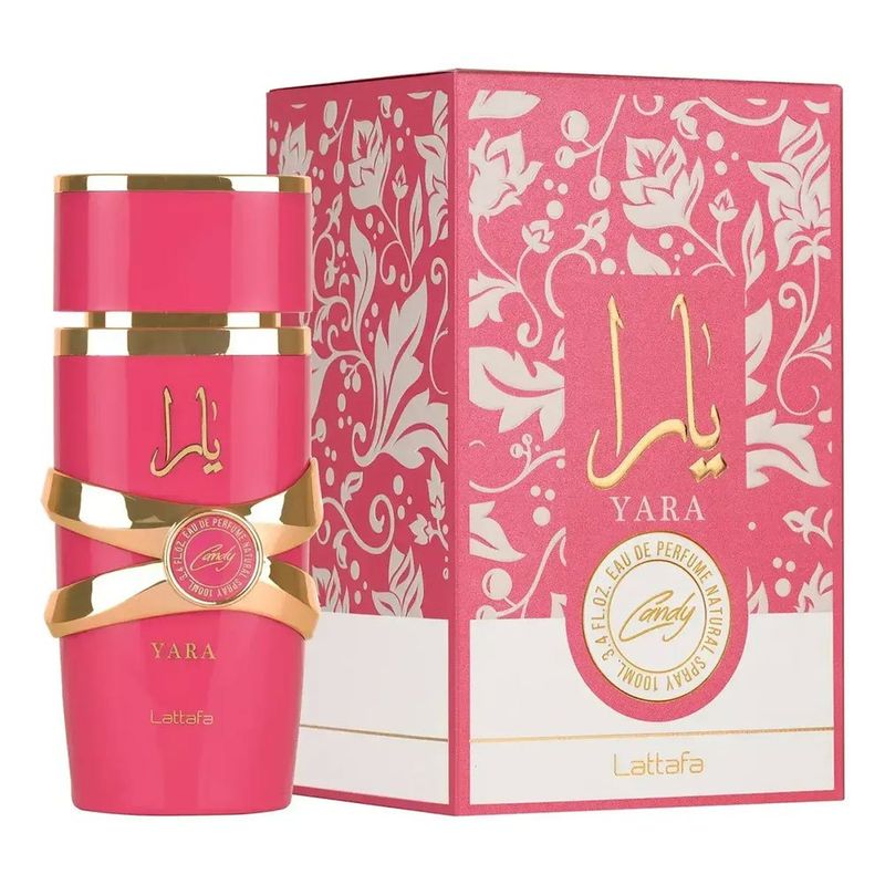 perfume árabe feminino lattafa miniatura yara candy edp 30ml (mp)