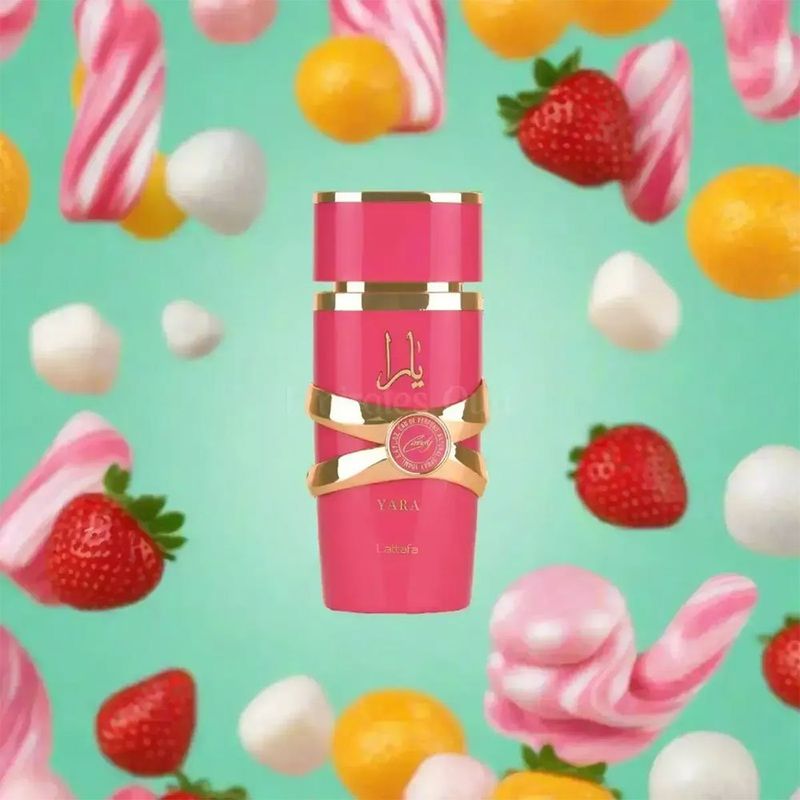 perfume árabe feminino lattafa miniatura yara candy edp 30ml (mp)