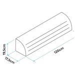 cortina de ar agratto 120cm mod car12 127v (mp)