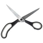 conjunto 2 peças tesoura mor aço inoxidável 8541 preto