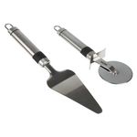 conjunto 2 peças pizza mor 3325 inox