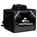 bag de entrega protegido 45l preto (mp)