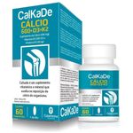 suplemento alimentar calkade 600mg + 200ui + 65mg 60 comprimidos catarinense pharma