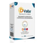 suplemento alimentar d-valle vitamina d3 2000ui 30 comprimidos orodispersíveis dovalle