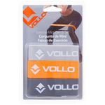 conjunto 3 peças mini faixas de exercício vollo vp1007