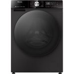 lava e seca hisense lavagem 12kg e secagem 8kg 3s preto wd3s1243bb1 (id)