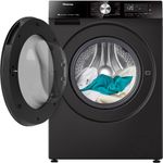 lava e seca hisense lavagem 12kg e secagem 8kg 3s preto wd3s1243bb1 (id)