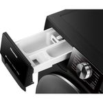 lava e seca hisense lavagem 12kg e secagem 8kg 3s preto wd3s1243bb1 (id)