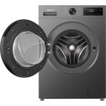 lava e seca hisense lavagem 11kg e secagem 7kg 1i titânio wd1i1141bt1 (id)