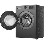 lava e seca hisense lavagem 11kg e secagem 7kg 1i titânio wd1i1141bt1 (id)