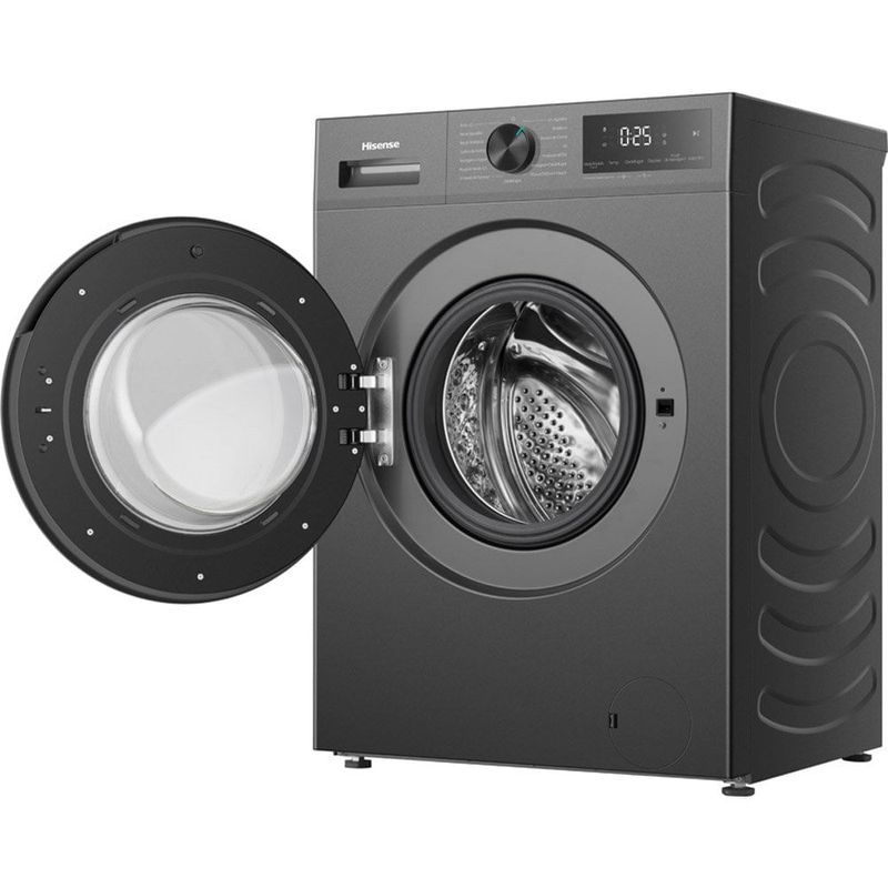 lava e seca hisense lavagem 11kg e secagem 7kg 1i titânio wd1i1141bt1 (id)