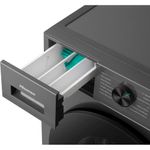 lava e seca hisense lavagem 11kg e secagem 7kg 1i titânio wd1i1141bt1 (id)
