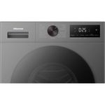 lava e seca hisense lavagem 11kg e secagem 7kg 1i titânio wd1i1141bt1 (id)
