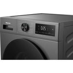 lava e seca hisense lavagem 11kg e secagem 7kg 1i titânio wd1i1141bt1 (id)