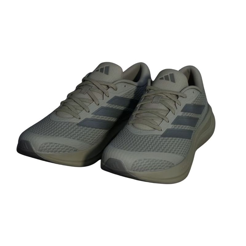 tênis corrida masculino n° 41 adidas runfalcon 6 verde oliva (mp)