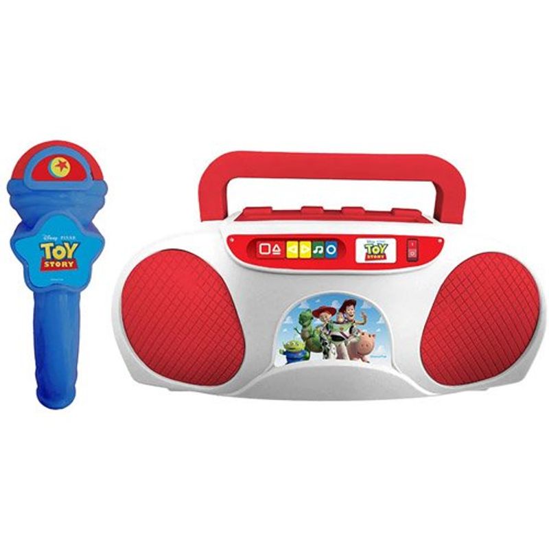 boombox candide toys story karaokê 73071