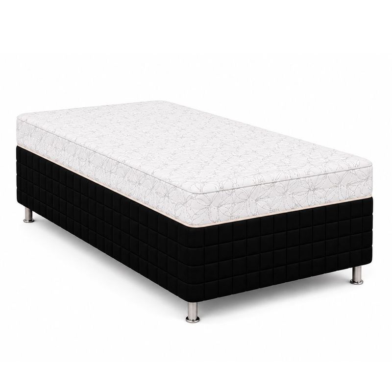 cama box solteiro conjugada marjom iara comfort d28 58x188x88cm (mp)