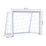 mini trave de futebol free action profissional 90x60x40cm (mp)