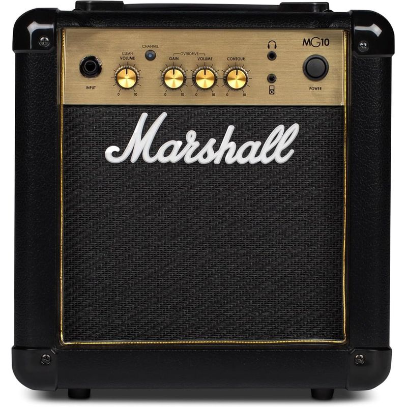 amplificador para guitarra marshall mg10gu 10w preto a-bi